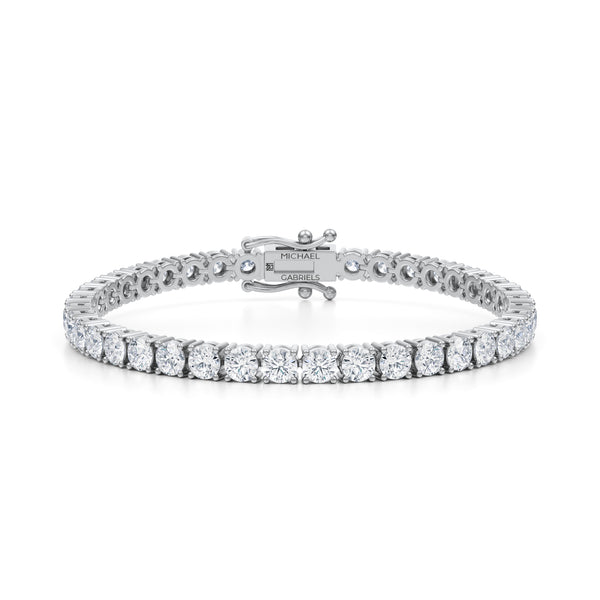 10 CT Lab Diamond Tennis Bracelet | Michael Gabriels