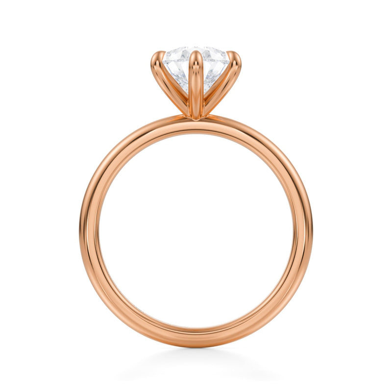 Classic Pear Solitaire Ring (1.40 Carat G-VVS2)