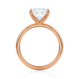 Classic Princess Solitaire Ring (3.50 Carat D-VS1)