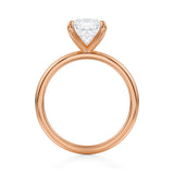 Classic Cushion Solitaire Ring (3.70 Carat G-VS1)