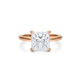 Classic Princess Solitaire Ring