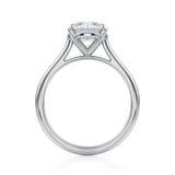 Classic Round Cathedral Ring  (3.40 Carat D-VVS2)