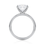 Classic Princess Solitaire Ring (3.50 Carat D-VS1)