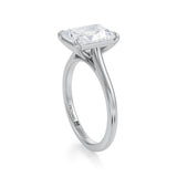 Classic Radiant Cathedral Ring  (3.50 Carat D-VS1)