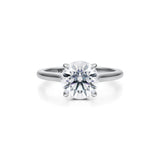 Classic Round Cathedral Ring  (3.20 Carat D-VS1)
