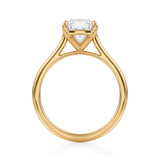 Classic Cushion Cathedral Ring  (1.50 Carat F-VS1)