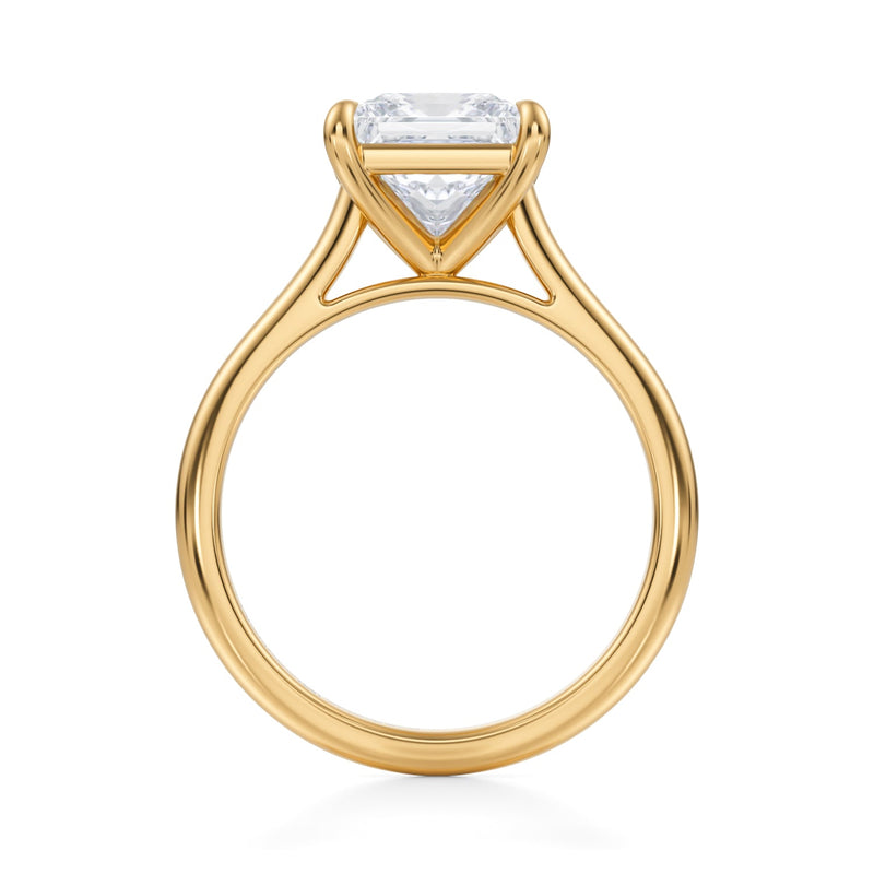 Classic Princess Cathedral Ring  (1.50 Carat E-VVS2)