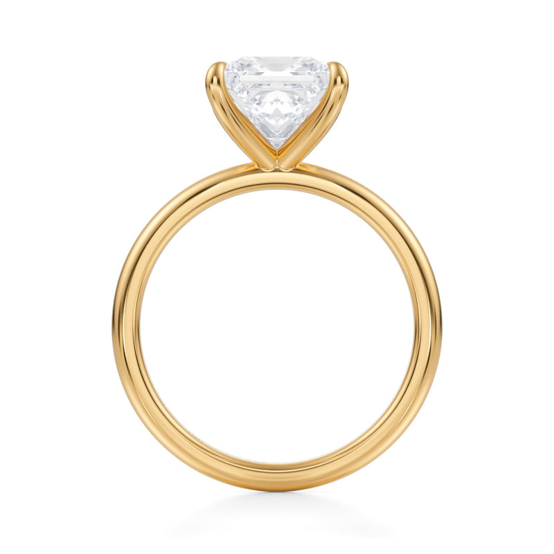 Classic Princess Solitaire Ring