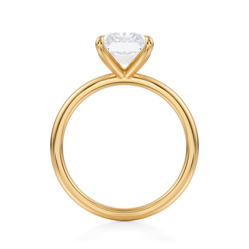 Classic Radiant Solitaire Ring