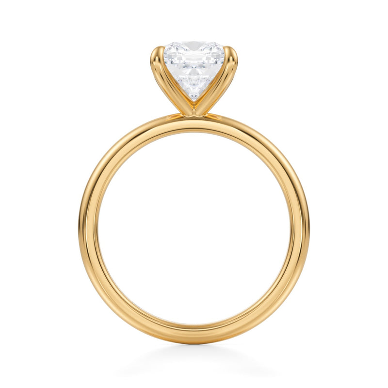 Classic Cushion Solitaire Ring (1.40 Carat G-VS1)