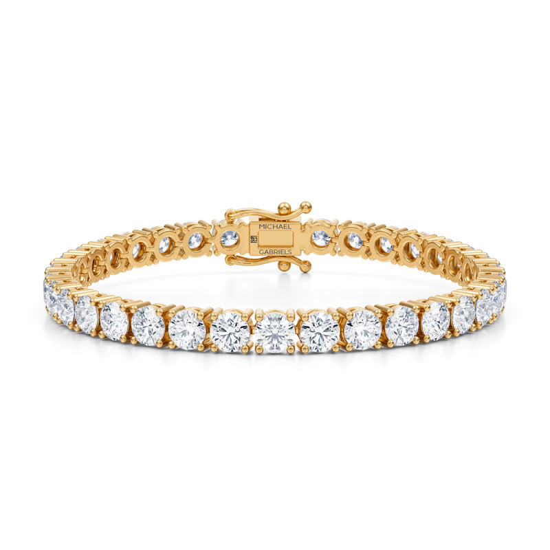 Stunning 3.20 Cts Round Marquise Pear Shape Diamonds Bangle Bracelet In 14K  Gold | eBay