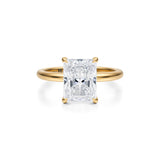 Classic Radiant Solitaire Ring